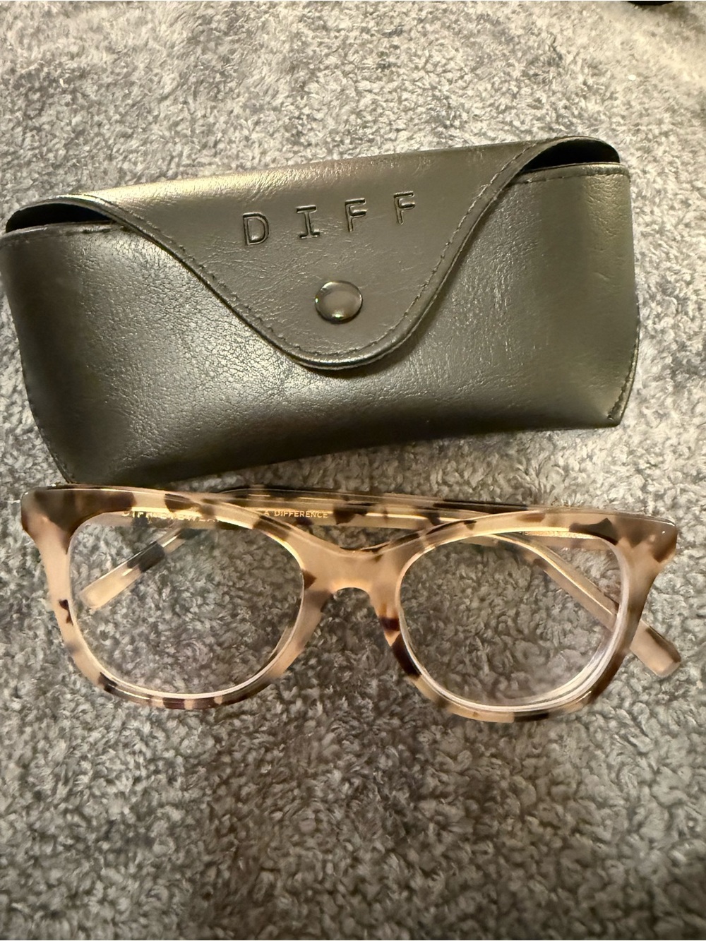 Diff Cream Tortoise Carina Glasses